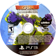 
Transformers: Devastation | PlayStation 3 | North American game disc | exact PS3 LaunchBox 33669