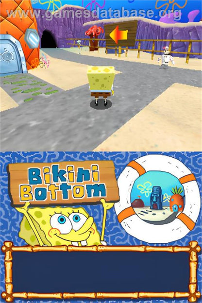 SpongeBob's Atlantis SquarePantis Nintendo DS gameplay