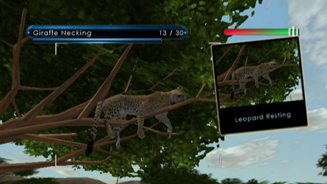 
Wild Earth: African Safari Nintendo Wii gameplay screenshot 2
