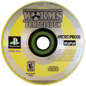 
Worms: Armageddon | Sony PlayStation | North American disc | SLUS-00888 | Source: LaunchBox 5899