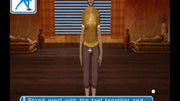 
Yoga | Nintendo Wii | tutorial screen | standing pose instructions