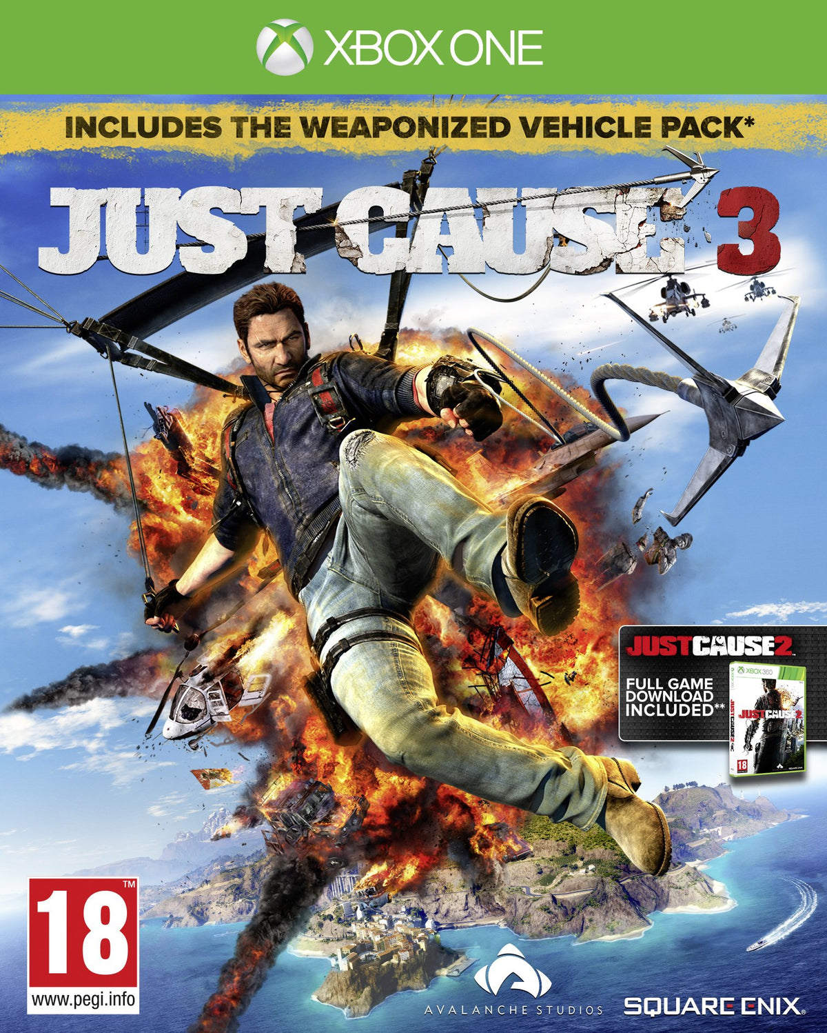 Just Cause 3 (Day One Edition) | Xbox One | supplemental product media | region=North America | amazon-8e2f8fb0dfcb | source=Amazon