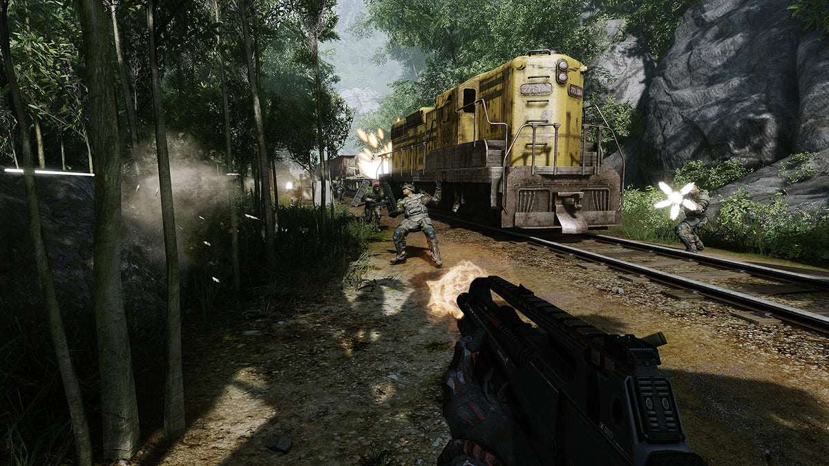 Crysis: Remastered Trilogy | PlayStation 4 | supplemental product media | Region: North America | amazon-3cb64915e670 | Source: Amazon
