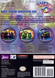 
Super Bubble Pop | GameCube | back cover | Data by MobyGames.com