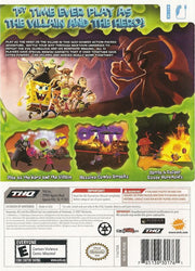SpongeBob SquarePants Featuring Nicktoons: Globs of Doom | Wii | back cover | region=North America | source-country=United States | zypher-v2 | moby-288585ebe93d | Data by MobyGames.com