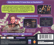 
Who Wants to Be a Millionaire: 2nd Edition | PlayStation | back cover | Region: North America | source-country=United States | Data by MobyGames.com