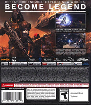 
Destiny | PlayStation 3 | back cover | Region: North America | source-country=United States | Data by MobyGames.com