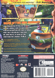 
The SpongeBob SquarePants Movie | GameCube | back cover | Data by MobyGames.com