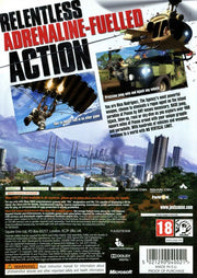 
Just Cause 2 | Xbox 360 | back cover | Region: PAL | source-country=United Kingdom | Data by MobyGames.com
