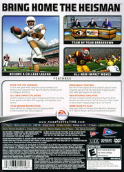 NCAA Football 06 | PlayStation 2 | back cover | region=North America | source-country=United States | zypher-v2 | moby-33ae85a0ac1e | Data by MobyGames.com