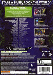 
Rock Band 2 | Xbox 360 | back cover | Data by MobyGames.com