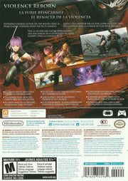
Ninja Gaiden 3: Razor's Edge | Wii U | back cover | Data by MobyGames.com
