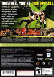 WWE Smackdown vs. Raw 2009 | PlayStation 2 | back cover | region=North America | source-country=United States | zypher-v2 | moby-a13501cc3e99 | Data by MobyGames.com