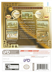 
The Monkey King: The Legend Begins | Wii | back cover | Data by MobyGames.com