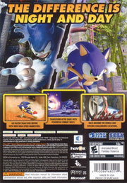
Sonic Unleashed | Xbox 360 | back cover | Data by MobyGames.com