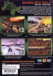 Smuggler's Run 2: Hostile Territory | PlayStation 2 | back cover | region=North America | source-country=Canada,United States | zypher-v2 | moby-fc70d6df356e | Data by MobyGames.com