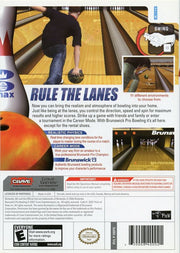 Brunswick Pro Bowling | Wii | back cover | region=North America | source-country=Canada,Mexico,Other,United States | zypher-v2 | moby-a5524f2bda15 | Data by MobyGames.com