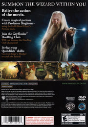 
Harry Potter and the Half-Blood Prince | PlayStation 2 | back cover | Data by MobyGames.com