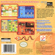 
Frogger's Adventures: Temple of the Frog | Game Boy Advance | back cover | Data by MobyGames.com