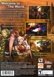 
.hack//G.U. Vol. 1//Rebirth | PlayStation 2 | back cover | Region: North America | source-country=United States | Data by MobyGames.com
