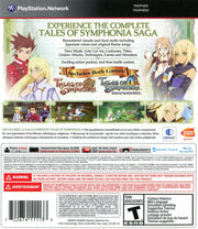 Tales of Symphonia Chronicles | PlayStation 3 | back cover | region=North America | source-country=Canada | zypher-v2 | moby-57675ec21be0 | Data by MobyGames.com