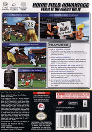 NCAA Football 2005 | GameCube | back cover | region=North America | source-country=United States | zypher-v2 | moby-ecbca212d692 | Data by MobyGames.com