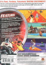 
Looney Tunes: Space Race | PlayStation 2 | back cover | Region: North America | source-country=Canada,United States | Data by MobyGames.com