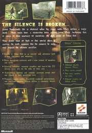 
Silent Hill 2: Restless Dreams | Xbox | back cover | Region: North America | source-country=United States | Data by MobyGames.com