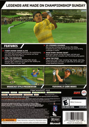 Tiger Woods PGA Tour 07 | Xbox 360 | back cover | region=North America | source-country=United States | zypher-v2 | moby-78cbc13979f2 | Data by MobyGames.com