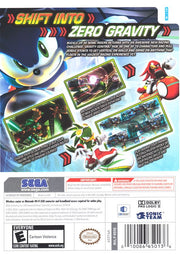 Sonic Riders: Zero Gravity | Wii | back cover | region=North America | source-country=Canada,Mexico,Other,United States | zypher-v2 | moby-dda65c7c7a2d | Data by MobyGames.com