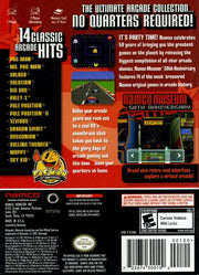 
Namco Museum: 50th Anniversary | GameCube | back cover | Data by MobyGames.com