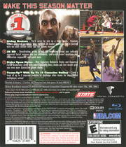 NBA 2K9 | PlayStation 3 | back cover | region=North America | source-country=United States | zypher-v2 | moby-d817833ba22f | Data by MobyGames.com
