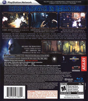 
The Chronicles of Riddick: Assault on Dark Athena | PlayStation 3 | back cover | Region: North America | source-country=Canada,Mexico,United States | Data by MobyGames.com