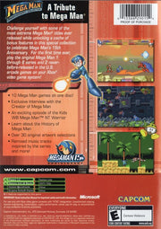 
Mega Man: Anniversary Collection | Xbox | back cover | Data by MobyGames.com