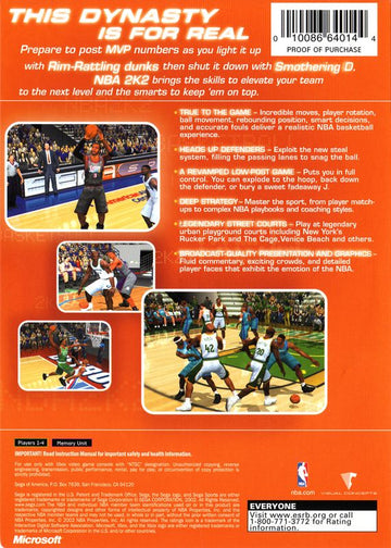 NBA 2K2 | Xbox | back cover | region=North America | source-country=Canada,United States | zypher-v2 | moby-ee30815651e6 | Data by MobyGames.com