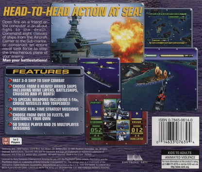
Battle Stations | PlayStation | back cover | Data by MobyGames.com