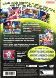 Karaoke Revolution: Party | PlayStation 2 | back cover | region=North America | source-country=United States | zypher-v2 | moby-b2e21b4b943d | Data by MobyGames.com