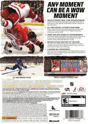 NHL 11 | Xbox 360 | back cover | region=North America | source-country=United States | zypher-v2 | moby-813d7f40dad2 | Data by MobyGames.com