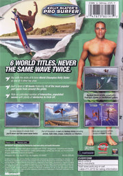 
Kelly Slater's Pro Surfer | Xbox | back cover | Data by MobyGames.com