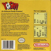 
Yoshi | Game Boy | back cover | Region: North America | source-country=United States | Data by MobyGames.com