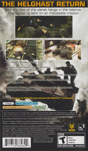 Killzone: Liberation | PSP | back cover | region=North America | source-country=United States | zypher-v2 | moby-fe5b0d8d87c7 | Data by MobyGames.com