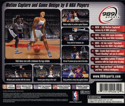 NBA ShootOut 2000 | PlayStation | back cover | region=North America | source-country=United States | zypher-v2 | moby-470961638297 | Data by MobyGames.com