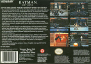 
Batman Returns | SNES | back cover | Data by MobyGames.com