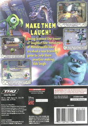 
Disney•Pixar Monsters, Inc.: Scream Arena | GameCube | back cover | Data by MobyGames.com