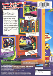 The Simpsons: Hit & Run | Xbox | back cover | region=North America | source-country=Canada,United States | zypher-v2 | moby-c1edca36f78b | Data by MobyGames.com