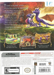The Legend of Spyro: Dawn of the Dragon | Wii | back cover | region=North America | source-country=United States | zypher-v2 | moby-13adcfa30f33 | Data by MobyGames.com