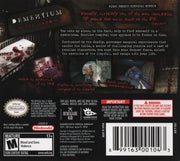 
Dementium: The Ward | Nintendo DS | back cover | Data by MobyGames.com