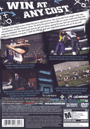 
Blitz: The League | PlayStation 2 | back cover | Data by MobyGames.com