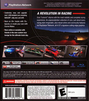 
Gran Turismo 5 | PlayStation 3 | back cover | Data by MobyGames.com