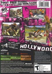 
Tony Hawk's American Wasteland | Xbox | back cover | Data by MobyGames.com